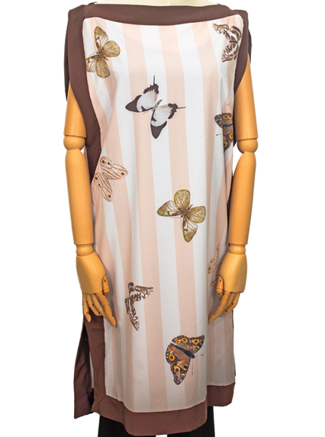 TUNICA CORTA-SOBREPRENDA - VUELO EN ROSA